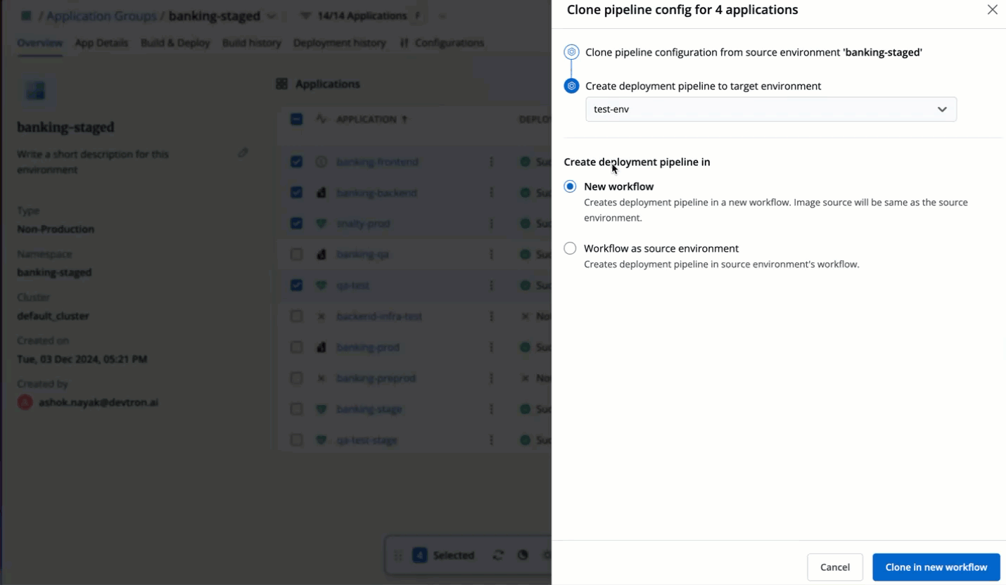 Figure 33: Initiating Clone