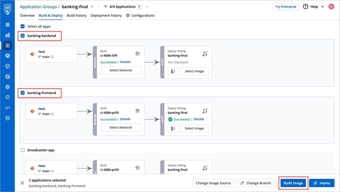 Figure 4: Build Option