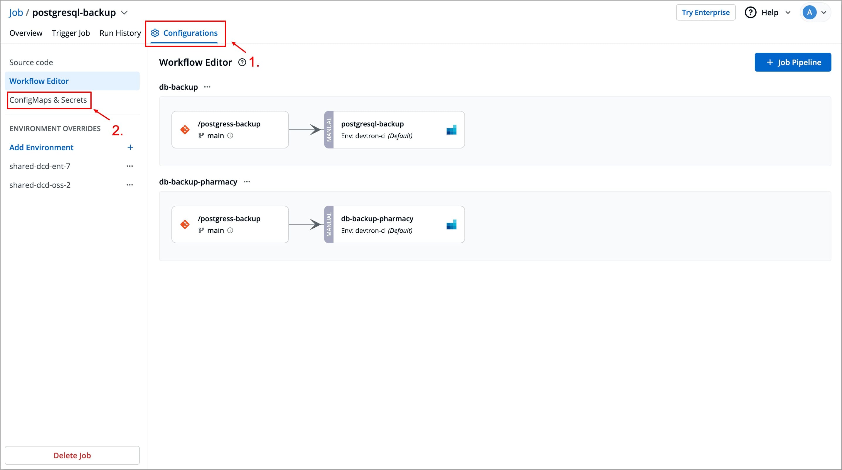 Figure 1: ConfigMaps & Secrets
