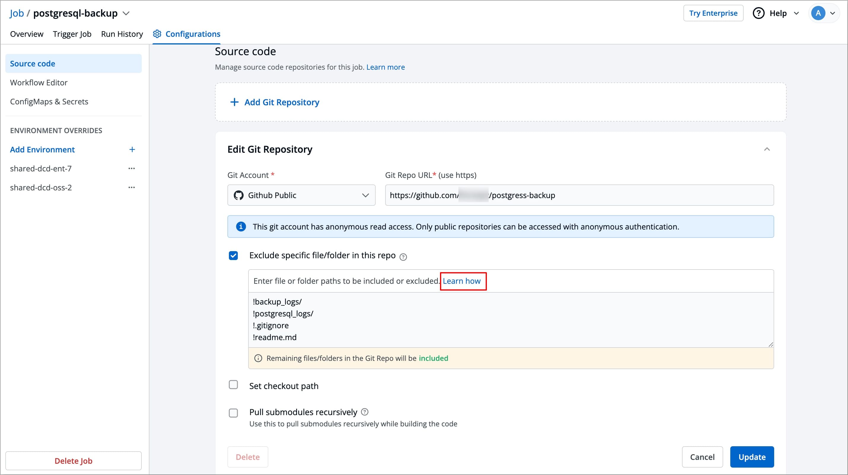 Figure 6: 'Learn how' Button