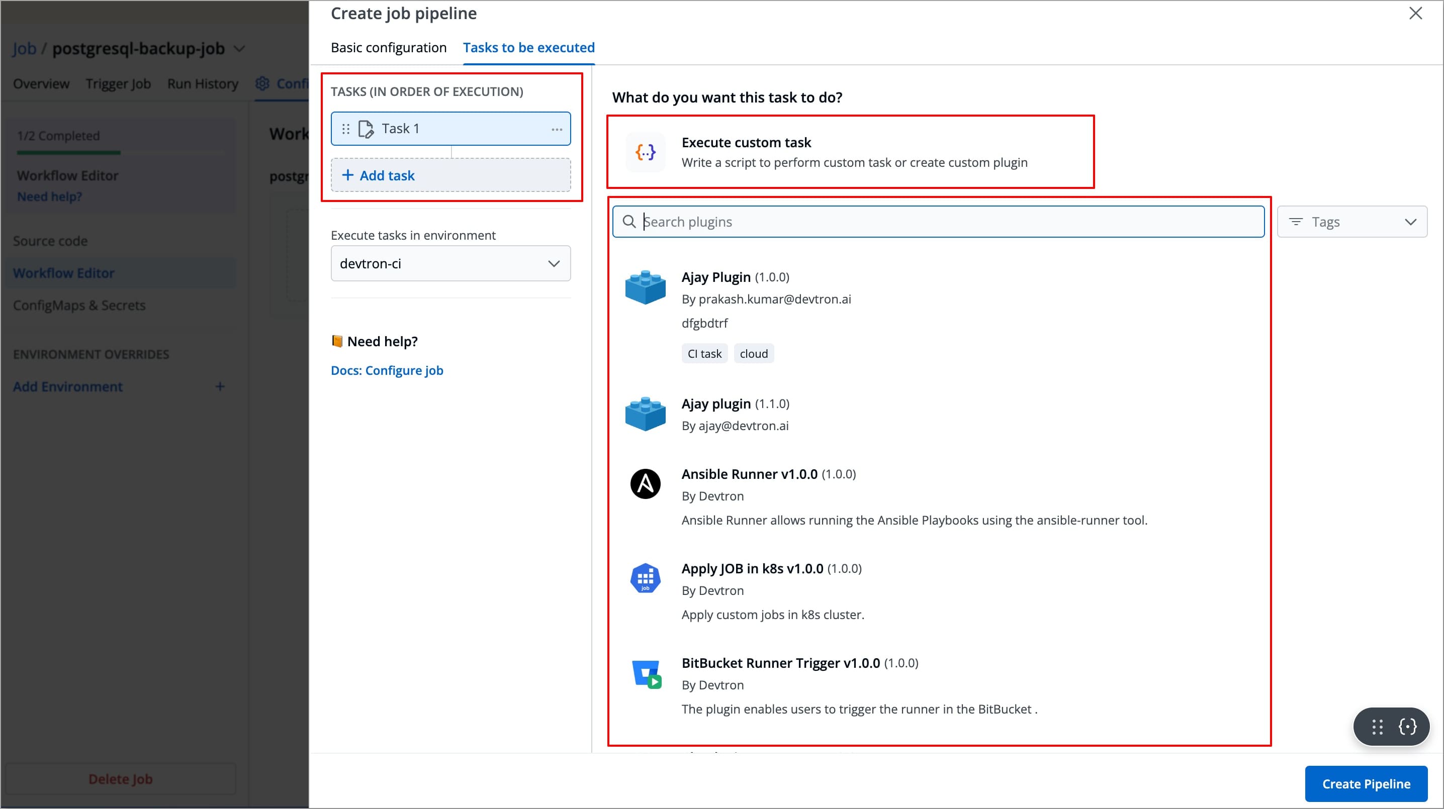 Figure 8: Type of Tasks