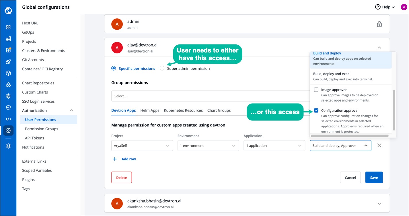 Figure 7a: Checking Permissions
