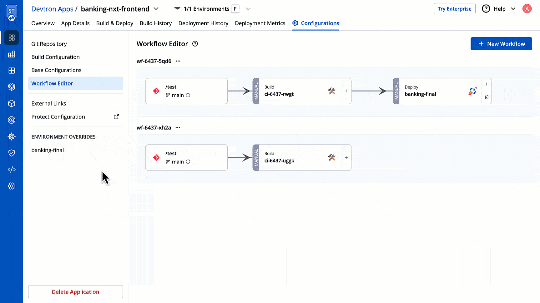 Figure 2: Updating ConfigMap