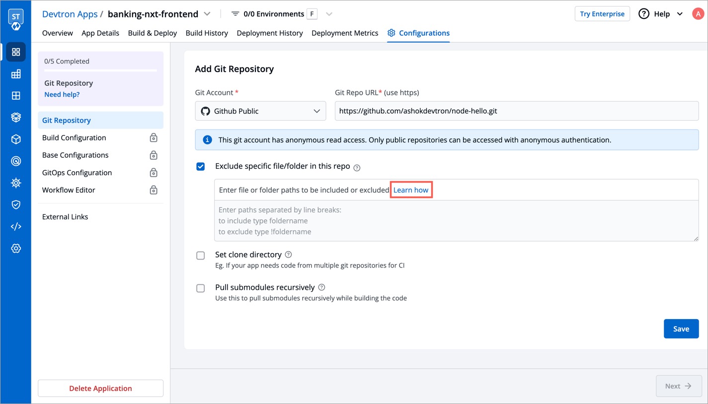 Figure 6: 'Learn how' Button