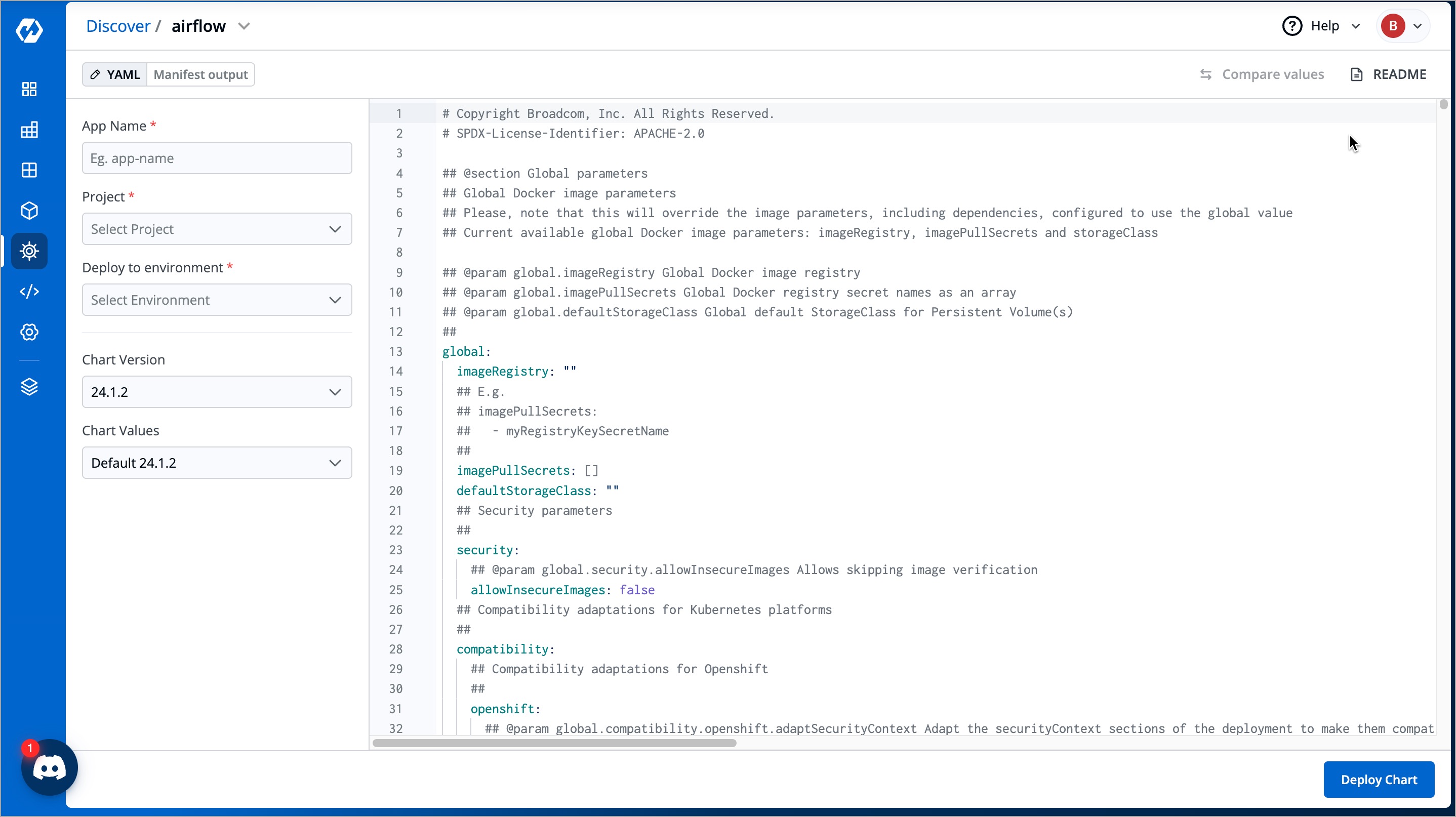 Figure 2: Configure & Deploy