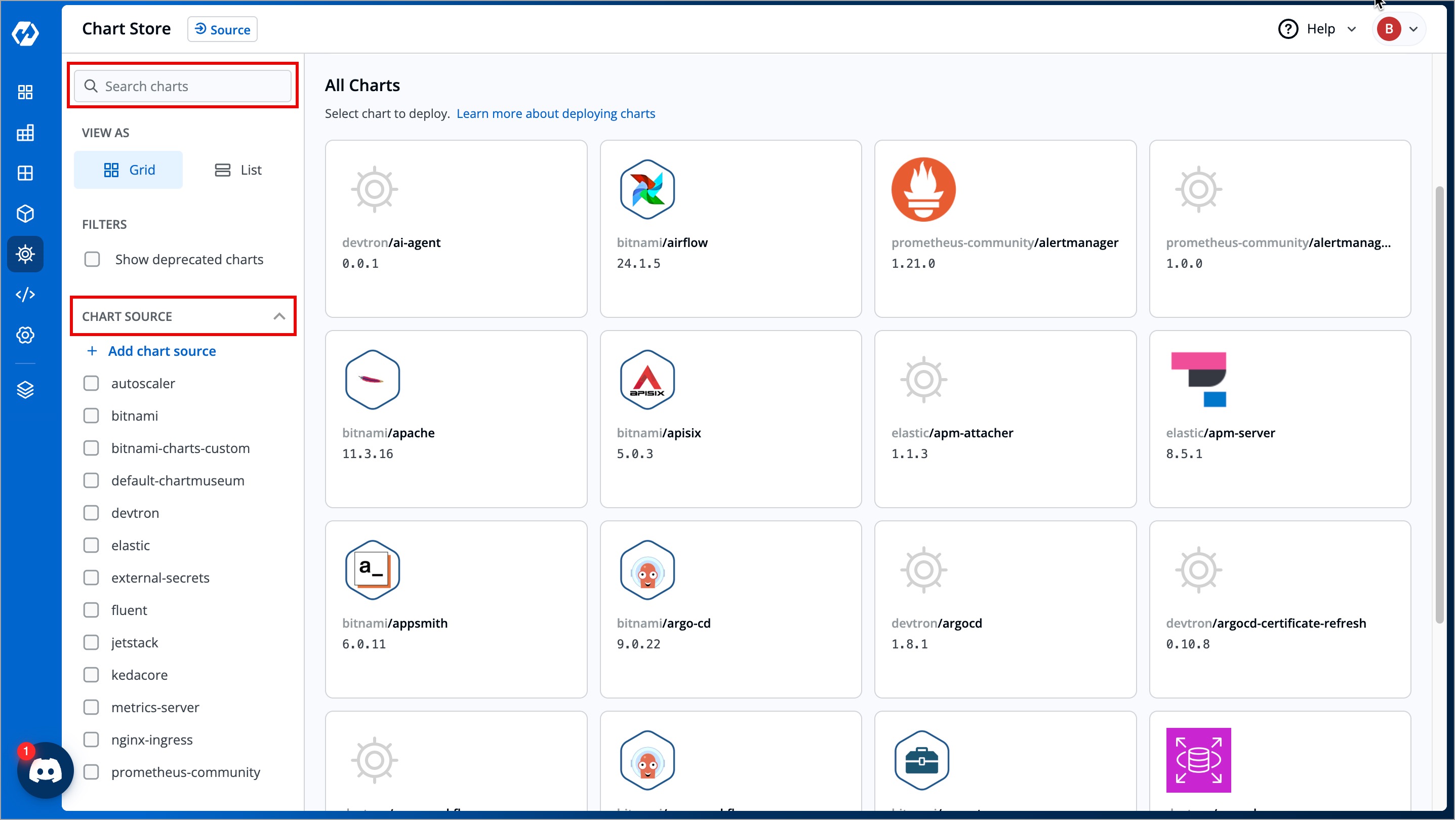 Figure 4: Search Charts