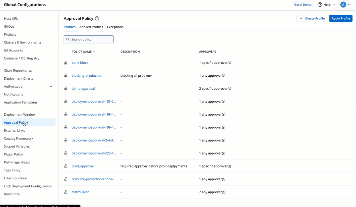 Figure 16: Enabling Super Admins Exception