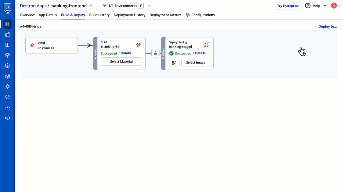 Figure 33: Deployment of Approved Image
