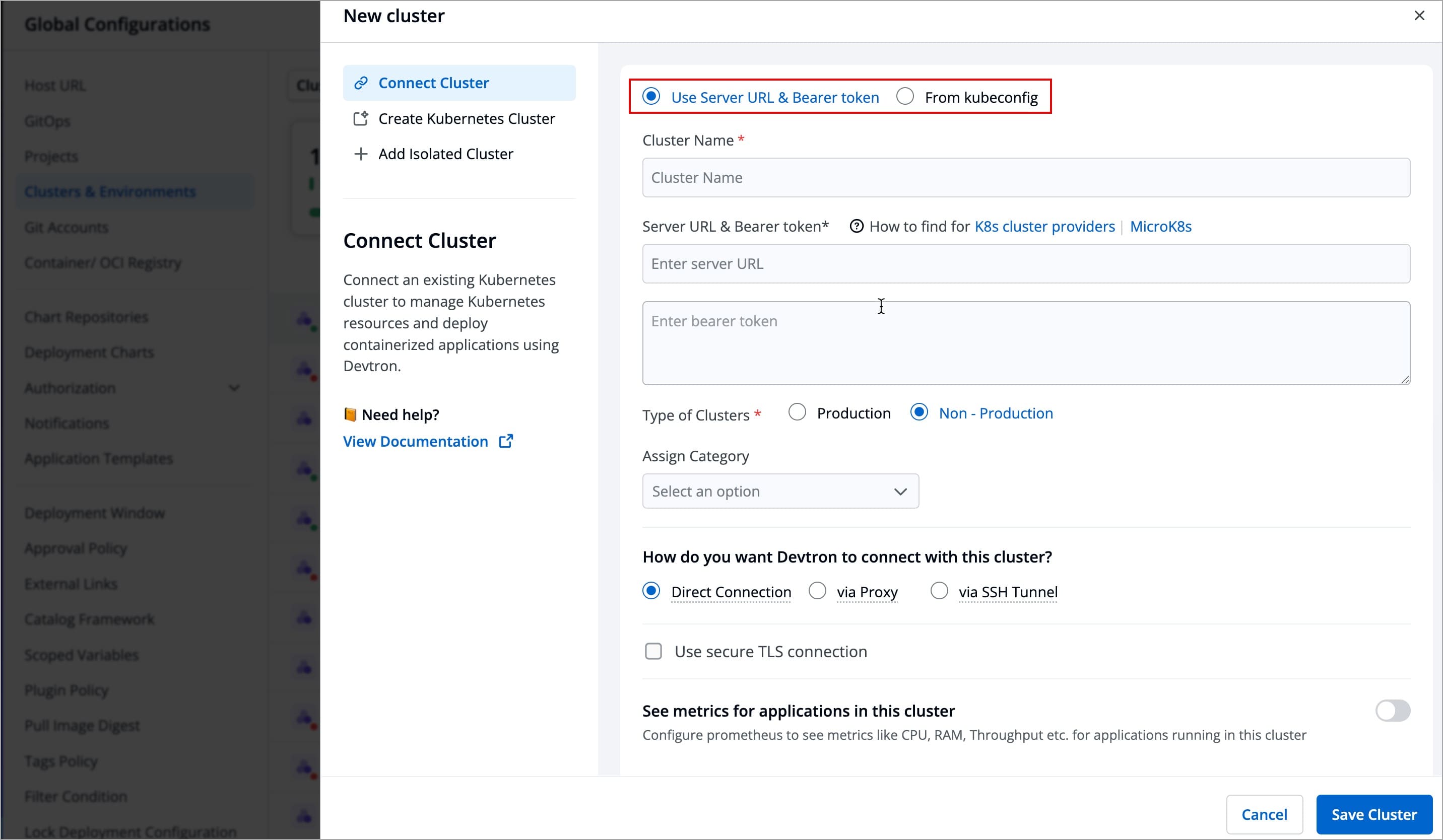 Figure 3: Choosing a Method