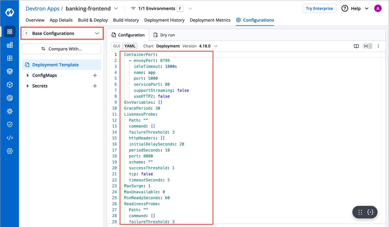 Figure 3: Chart Values