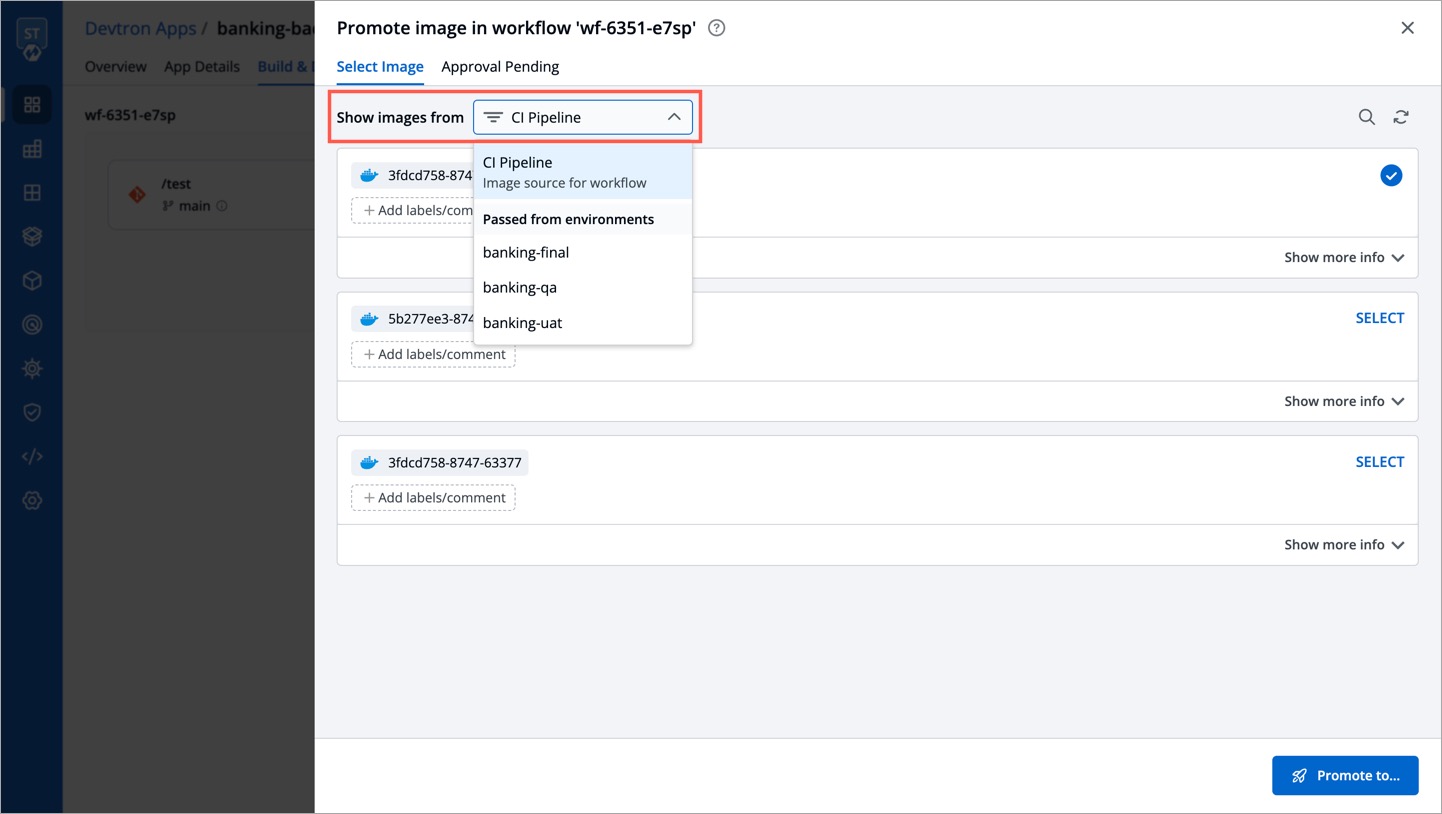 Figure 4: Selecting an Image