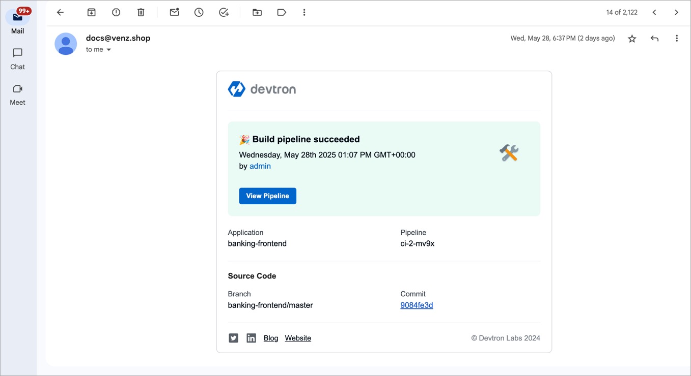 Figure 1: Notification