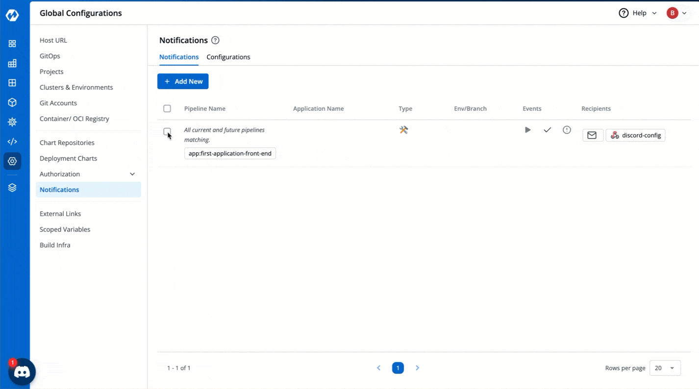 Figure 10: Modify Recipients