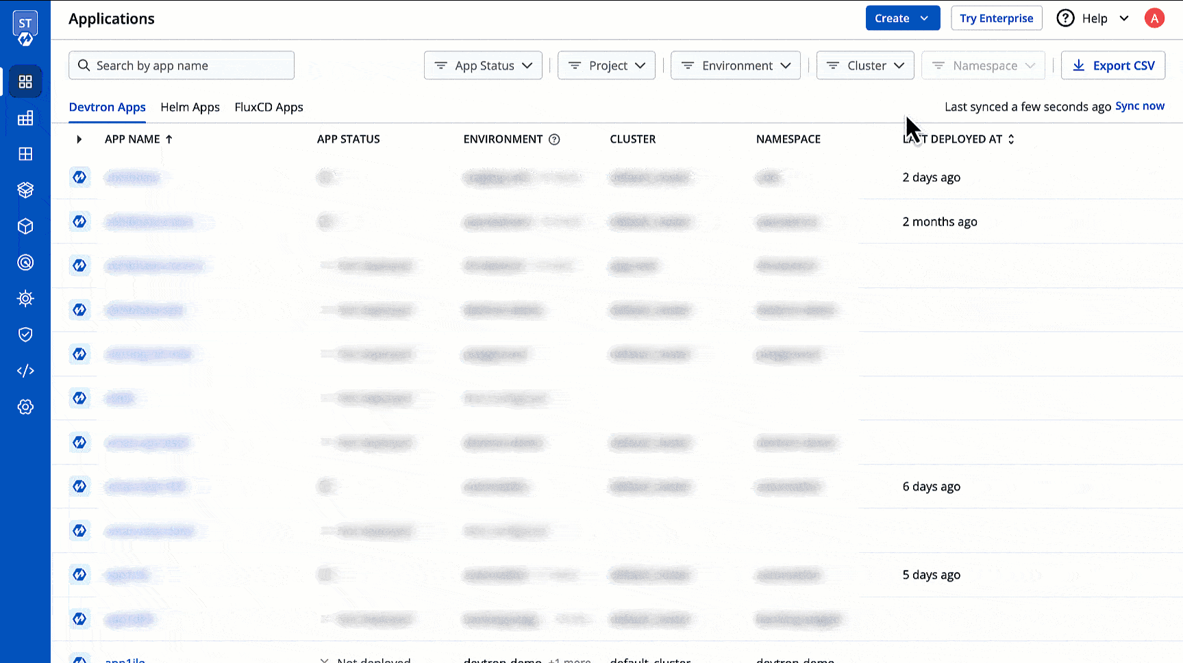 Figure 16: Mandatory Tag - App Creation Page