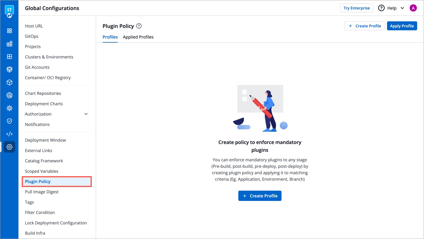 Figure 2: Plugin Policy