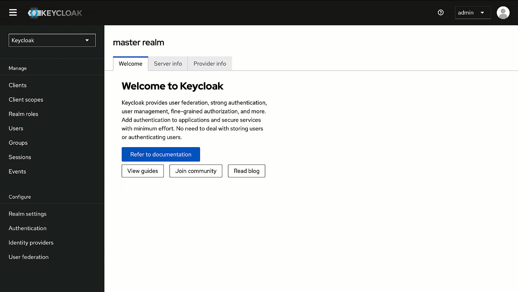 Figure 1: Creating Client on Keycloak