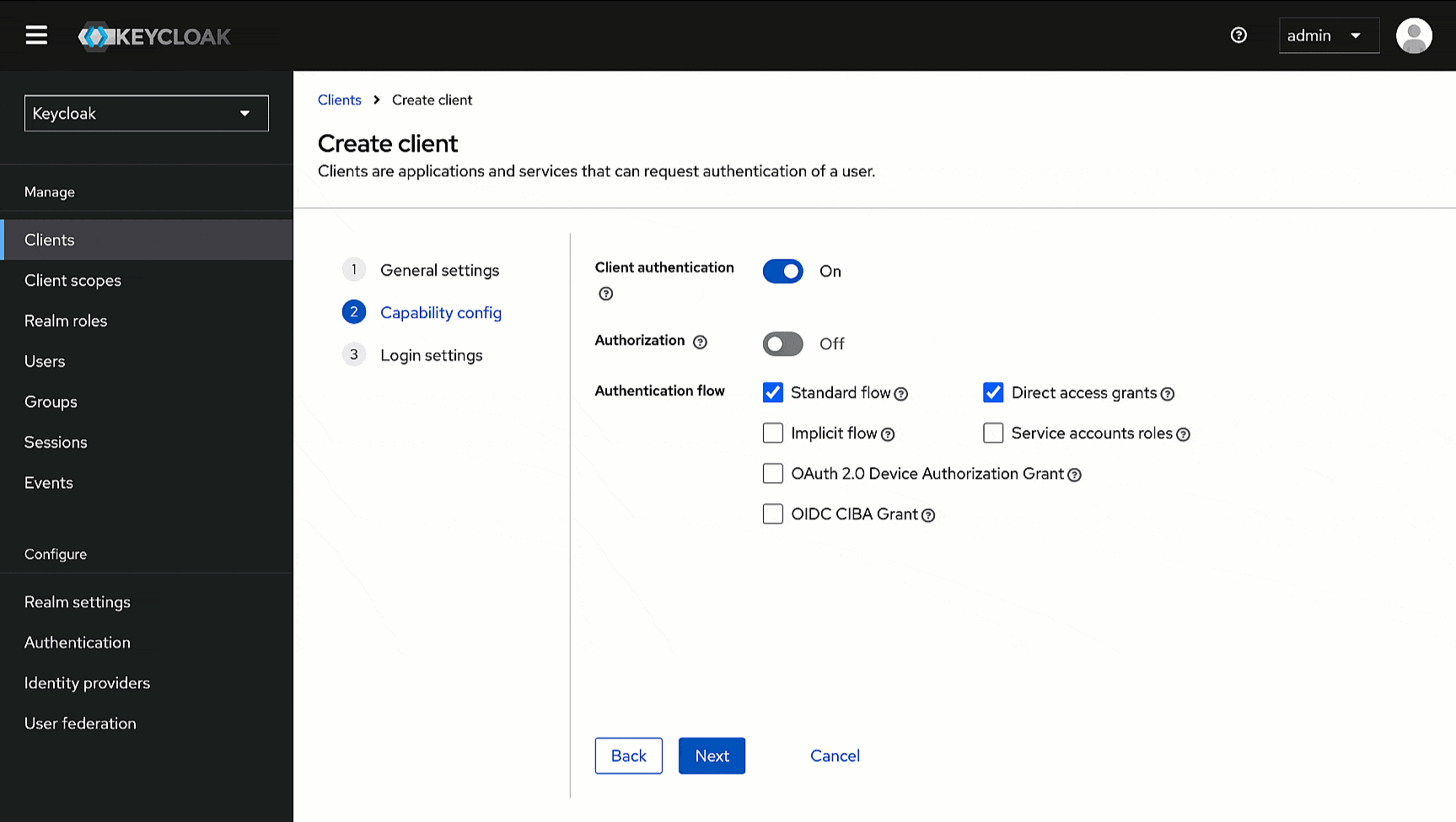 Figure 4: Entering Callback/Redirect URIs