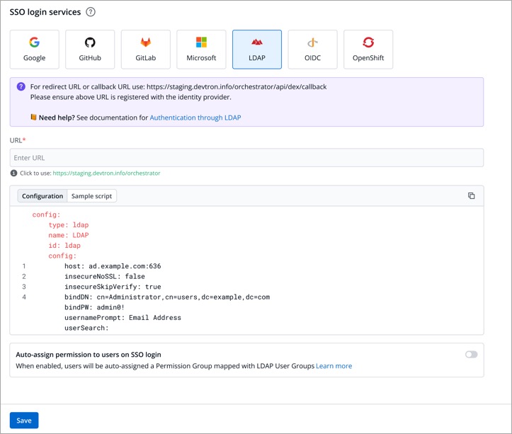 Enabling Permission Auto-assignment
