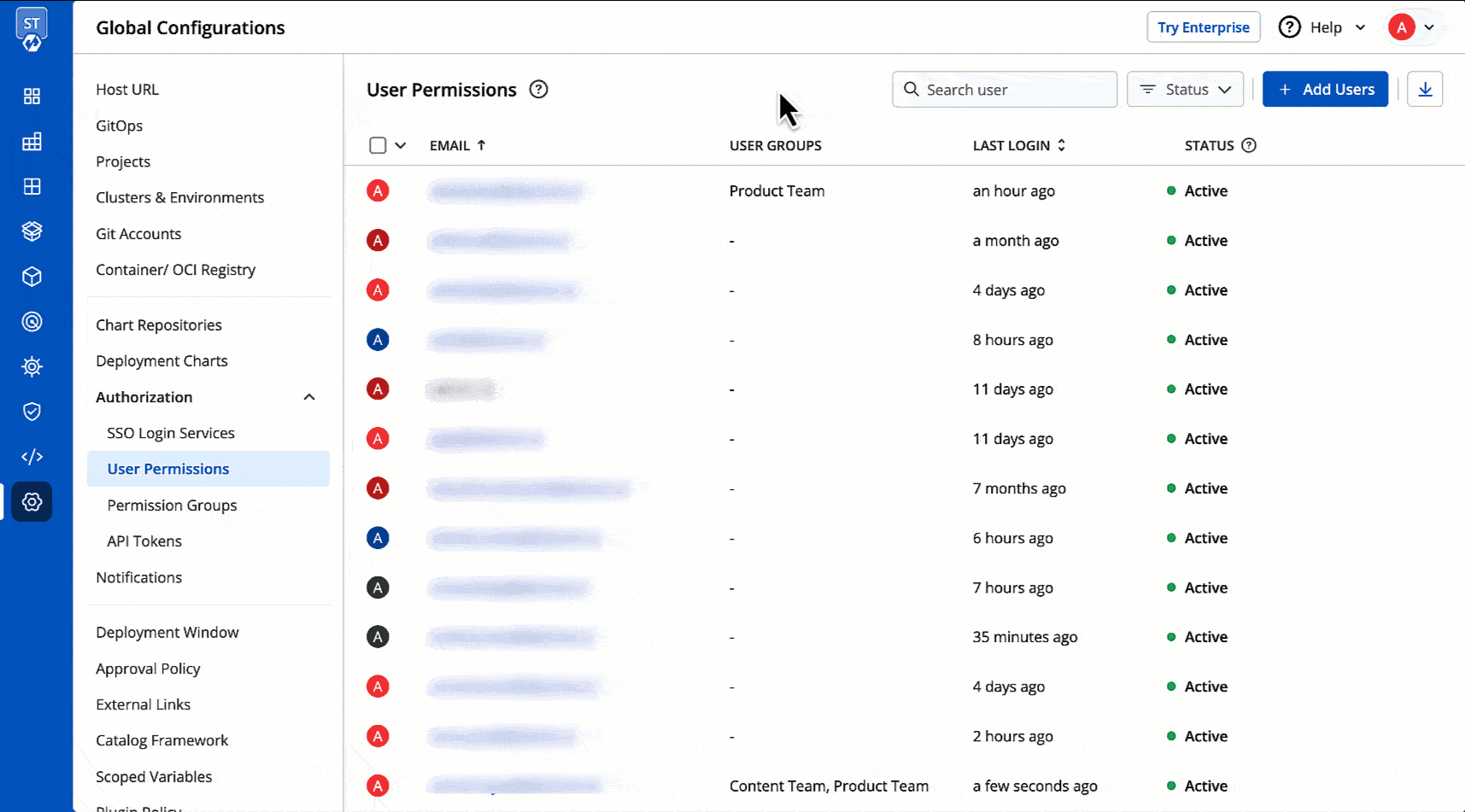 Figure 19: Exporting User Data