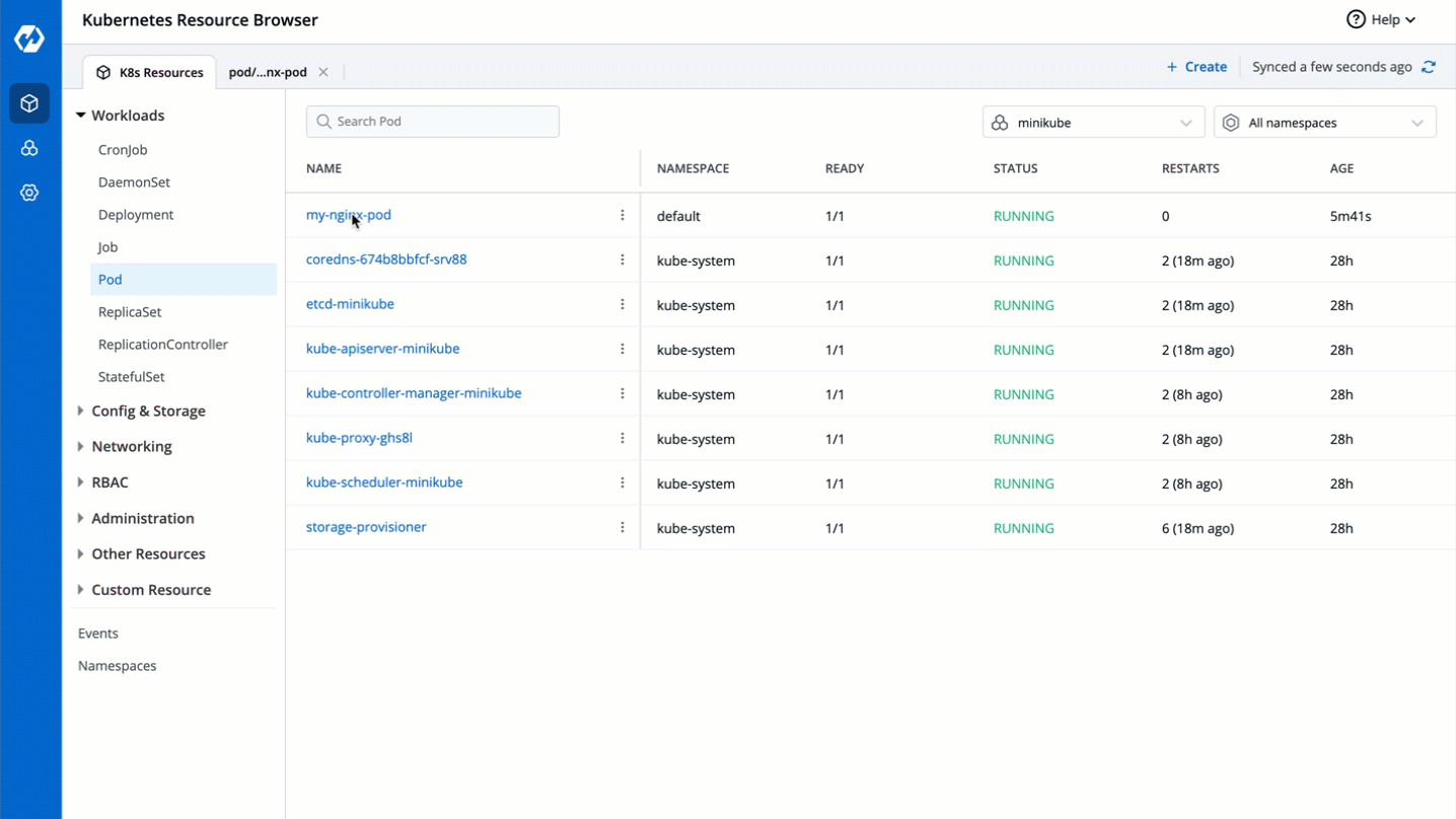 Figure 8: Update a Live Manifest