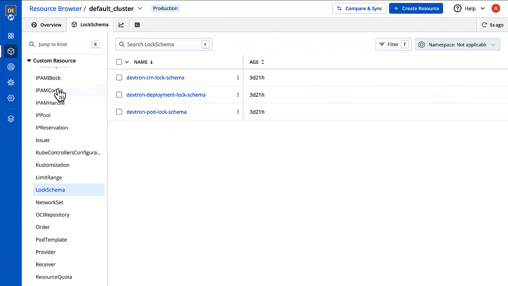 Figure 2: Click Lock Schema