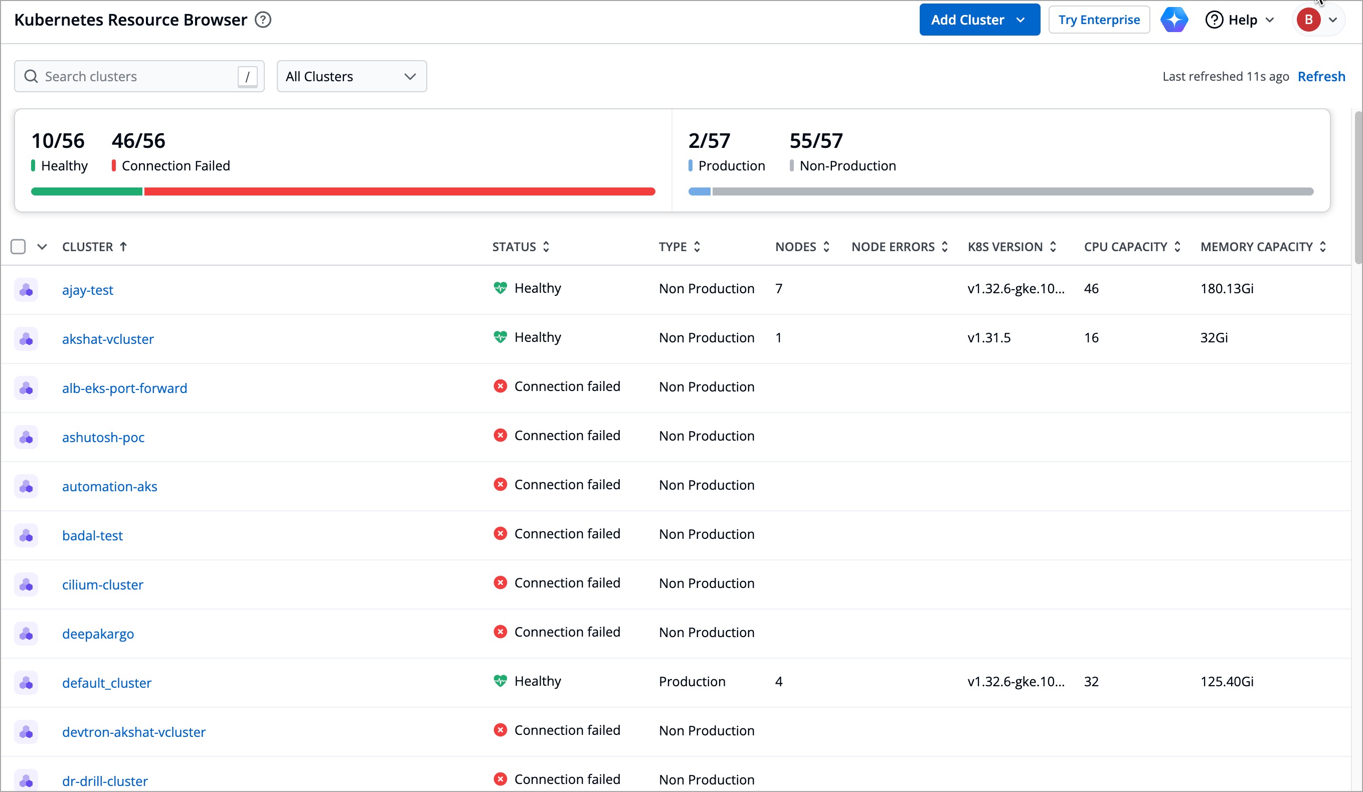 Figure 2: Resource Browser