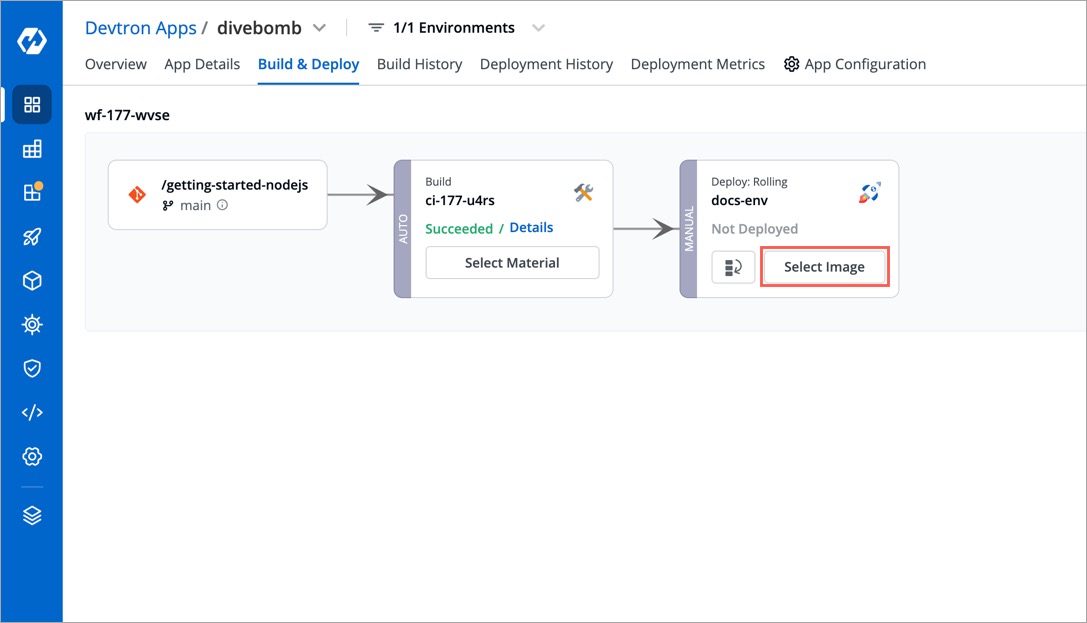 Figure 7: Selecting an Image